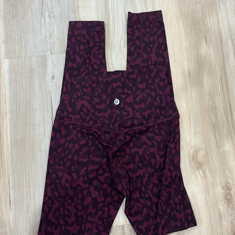 Lululemon Align 28" High-Rise Yoga Pants Size 2 Dark Adobe Multi Camo Print - Picture 8 of 8
